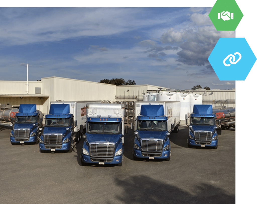Chemical Transport Truck Fleet